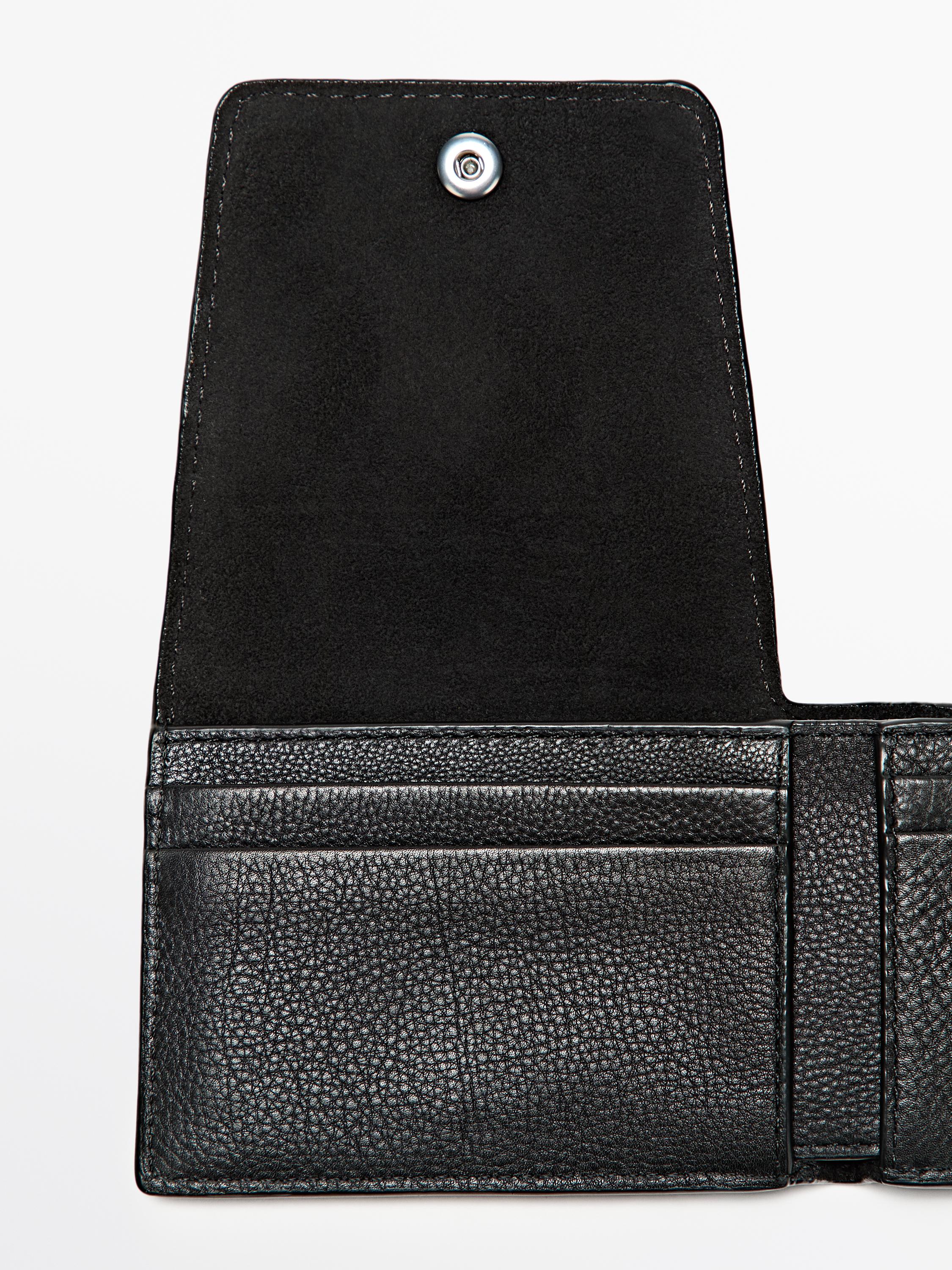 Nappa leather wallet